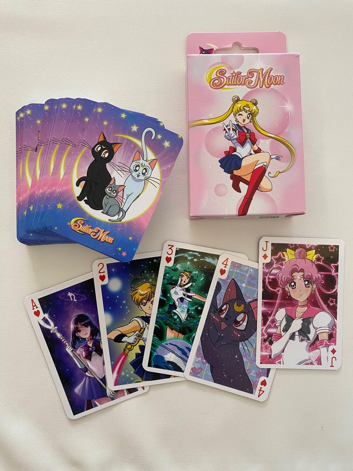 Anime SailorMoon İskambil Kağıdı 