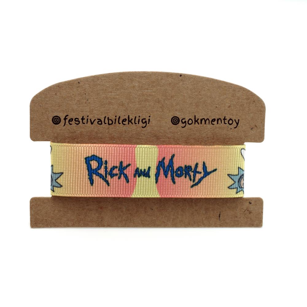 Rick And Morty   Festival Bilekliği 