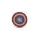 Captain America Ahşap El Boyaması Broş