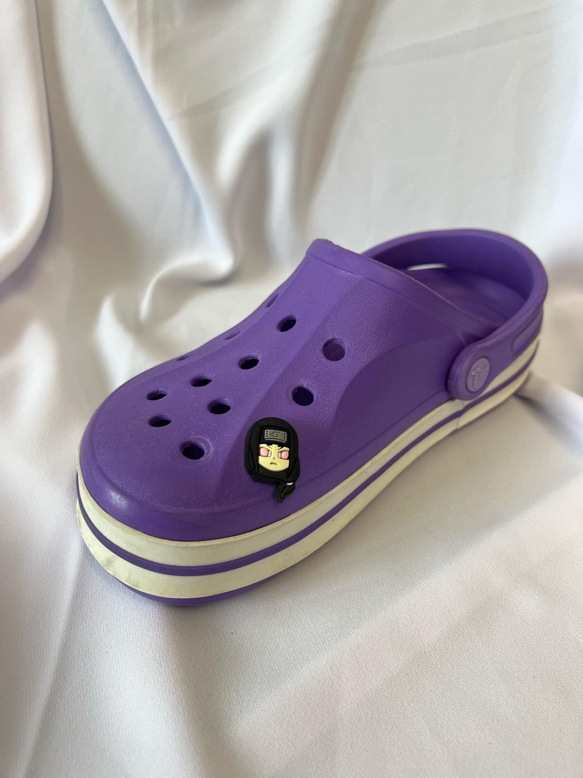 Anime Naruto Neji Crocs Pin 