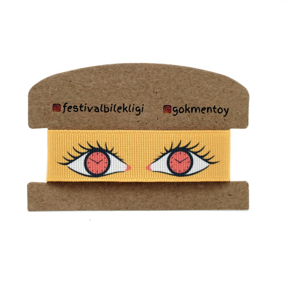 Göz Saat   Festival Bilekliği 