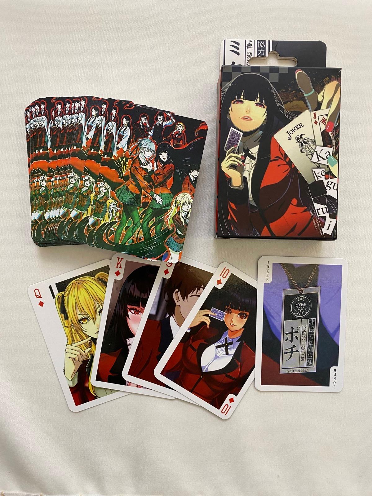 Anime Kakegurui İskambil Kağıdı 