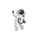 Astronot Ahşap El Boyaması Broş